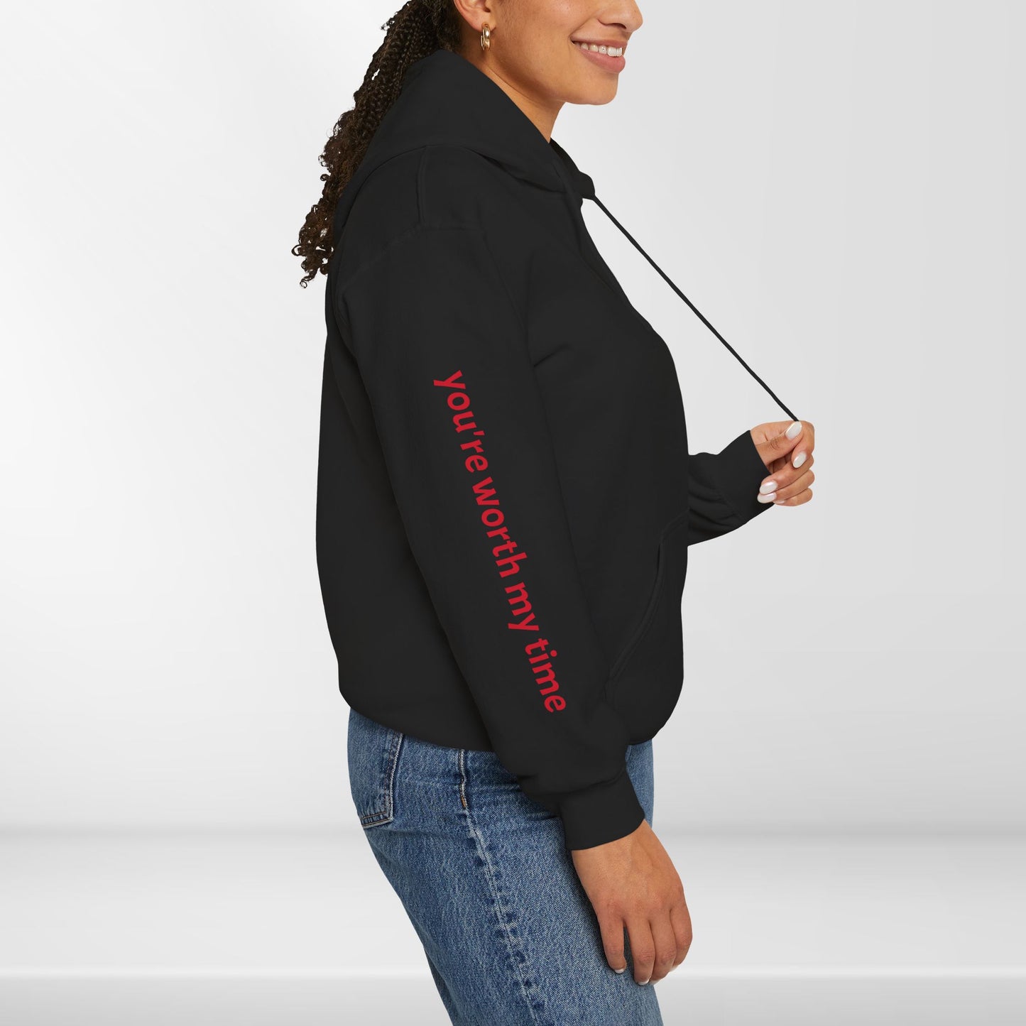 (e31438) You are not alone (frank) heavy hoodie