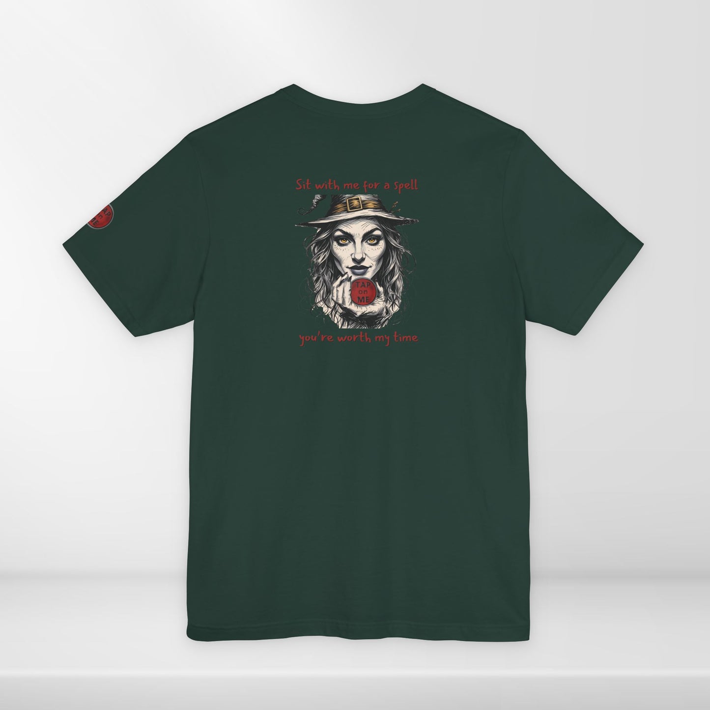 (e11436) Sit with me for a spell (witch) short sleeve