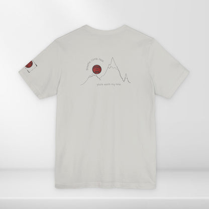 (d12055) Breathe. Climb. Heal. (mountains) short sleeve