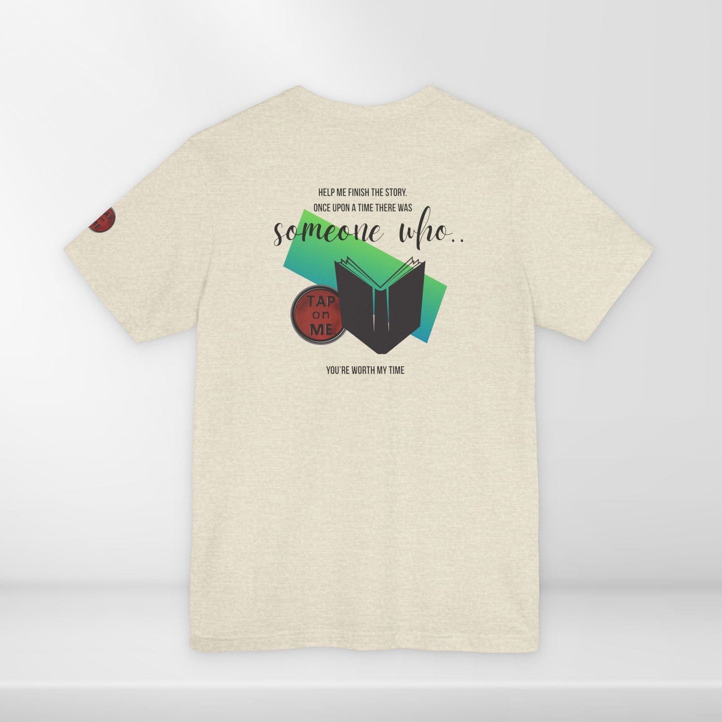 (c10518) Once upon a time there was SOMEONE WHO? short sleeve