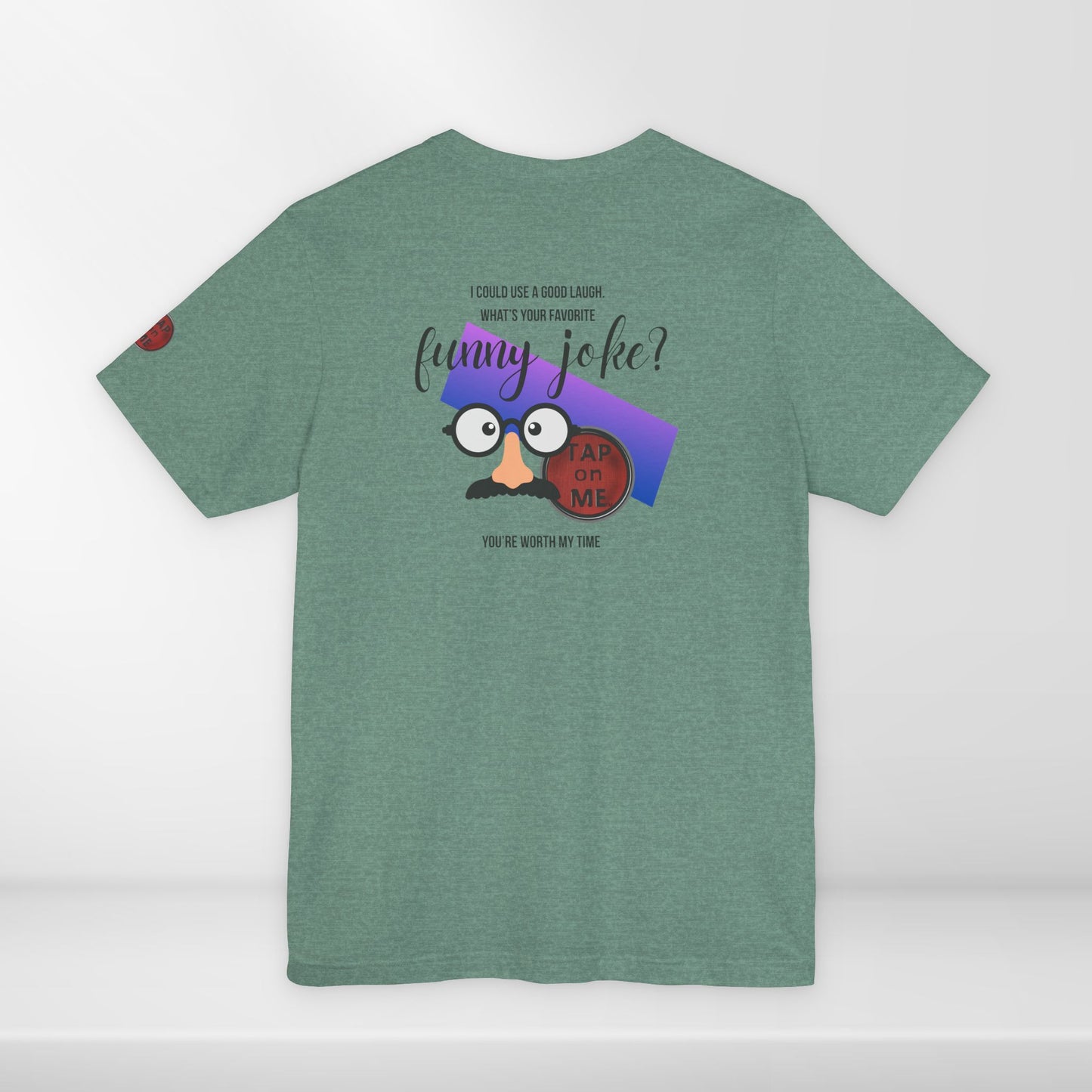 (c10517) What's your favorite FUNNY JOKE? short sleeve