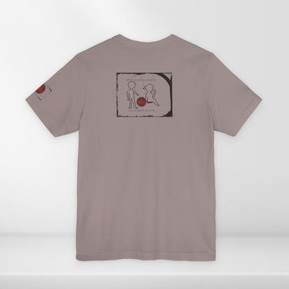 (d10623) When we listen, we grow (outline) short sleeve