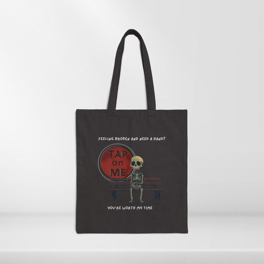 (e51639) Feeling broken and need a hand? tote bag