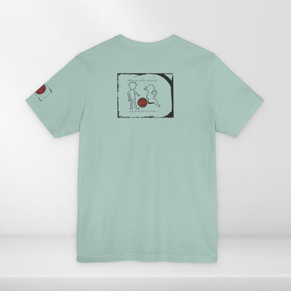 (d10623) When we listen, we grow (outline) short sleeve