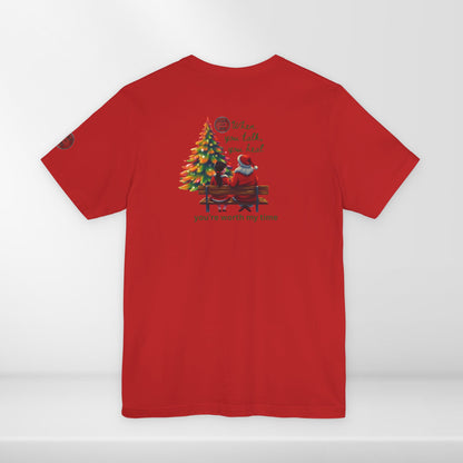 (e12563) When you talk, you heal (Christmas Santa) short sleeve