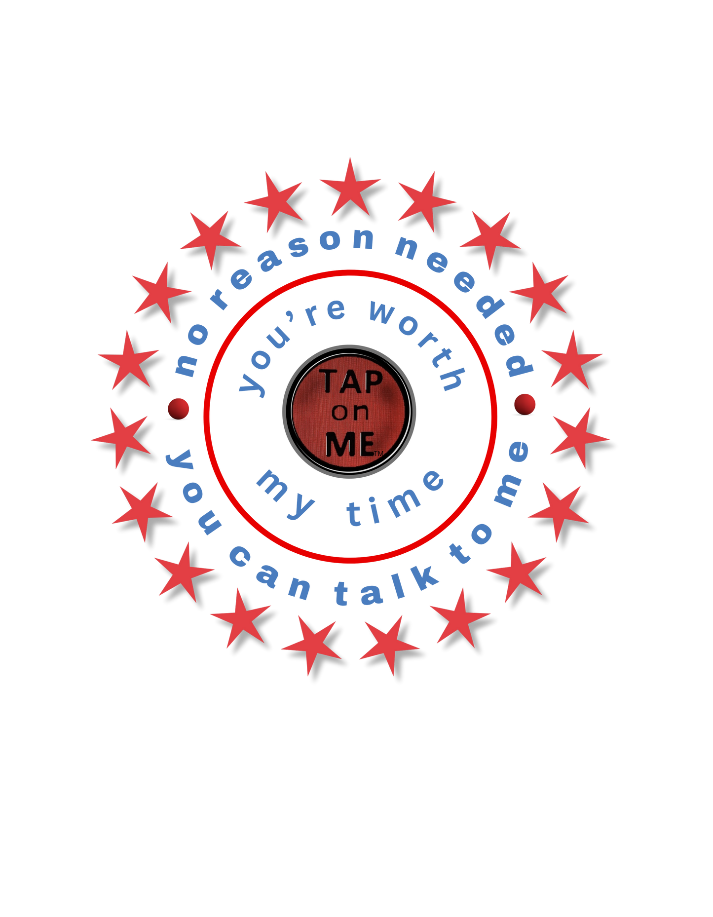 (e11234) No reason needed (patriotic wheel) short sleeve