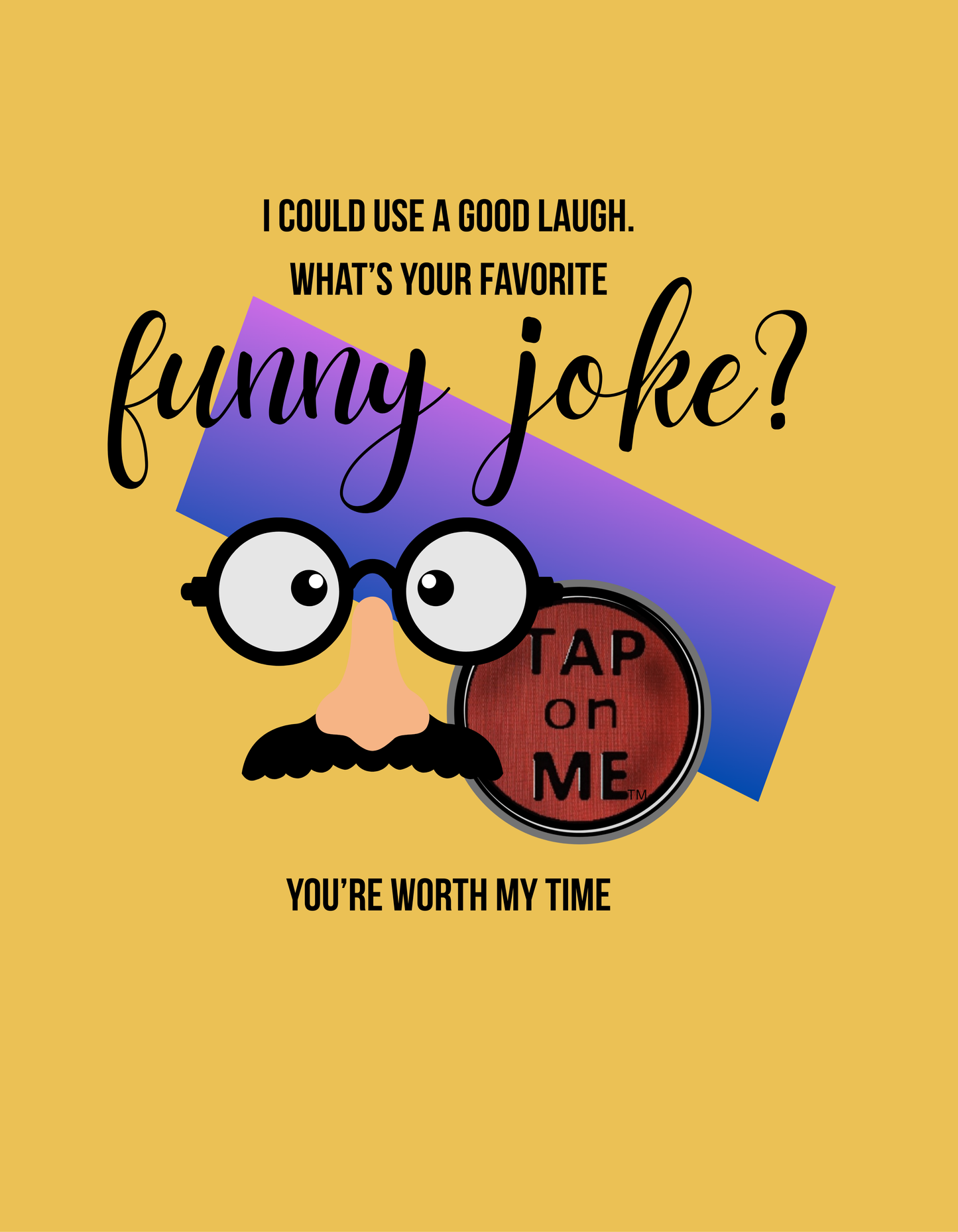 (c10517) What's your favorite FUNNY JOKE? short sleeve