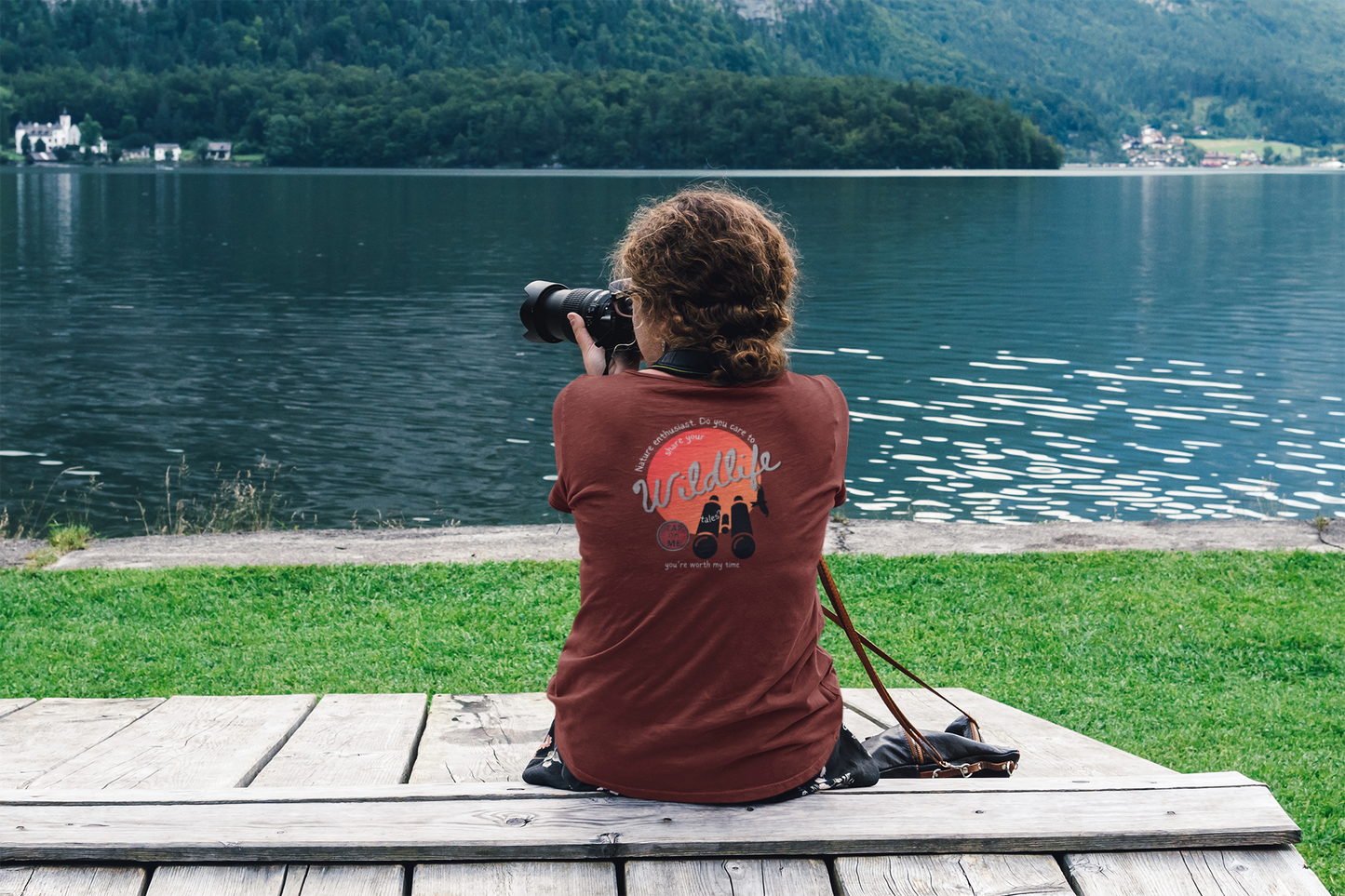 (c11853) Care to share your WILDLIFE tales? short sleeve
