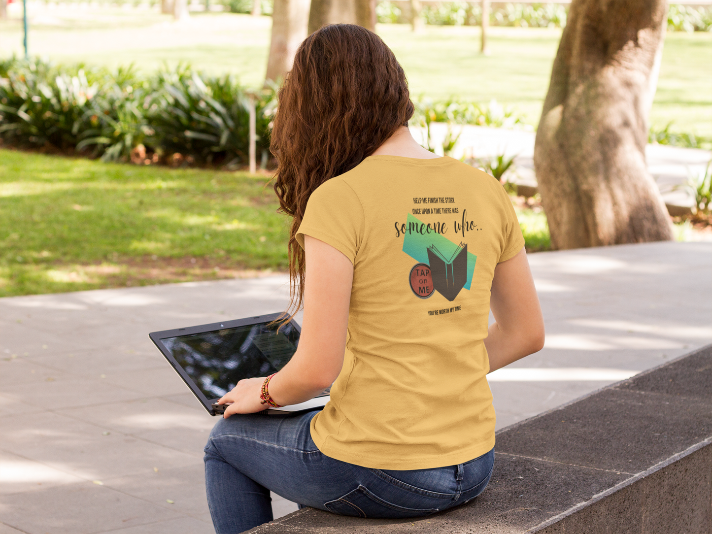 (c10518) Once upon a time there was SOMEONE WHO? short sleeve