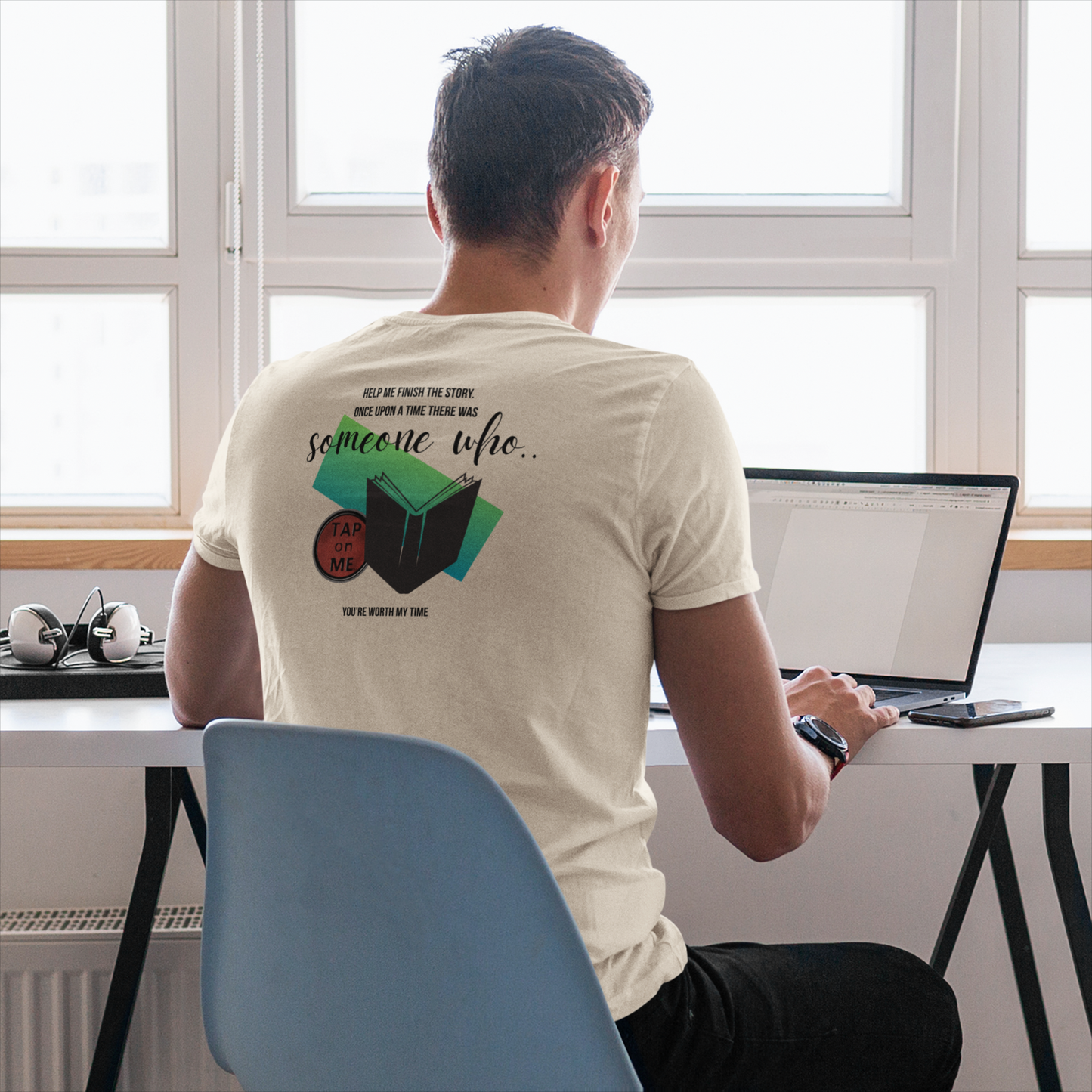 (c10518) Once upon a time there was SOMEONE WHO? short sleeve