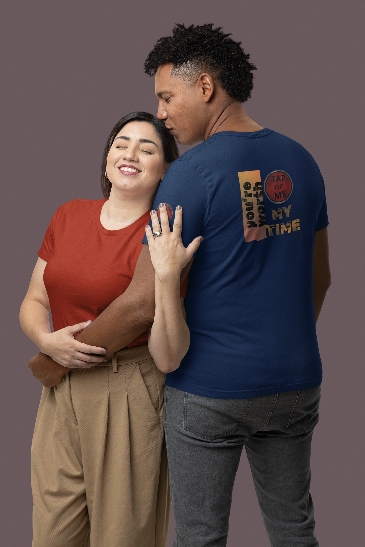(a11746) You're worth my time (angle) short sleeve