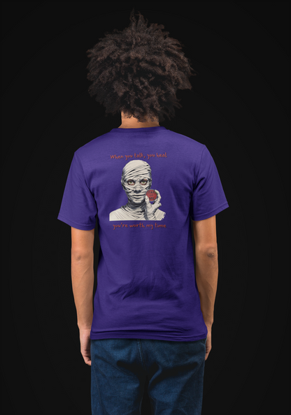 (e11437) When you talk, you heal (mummy) short sleeve