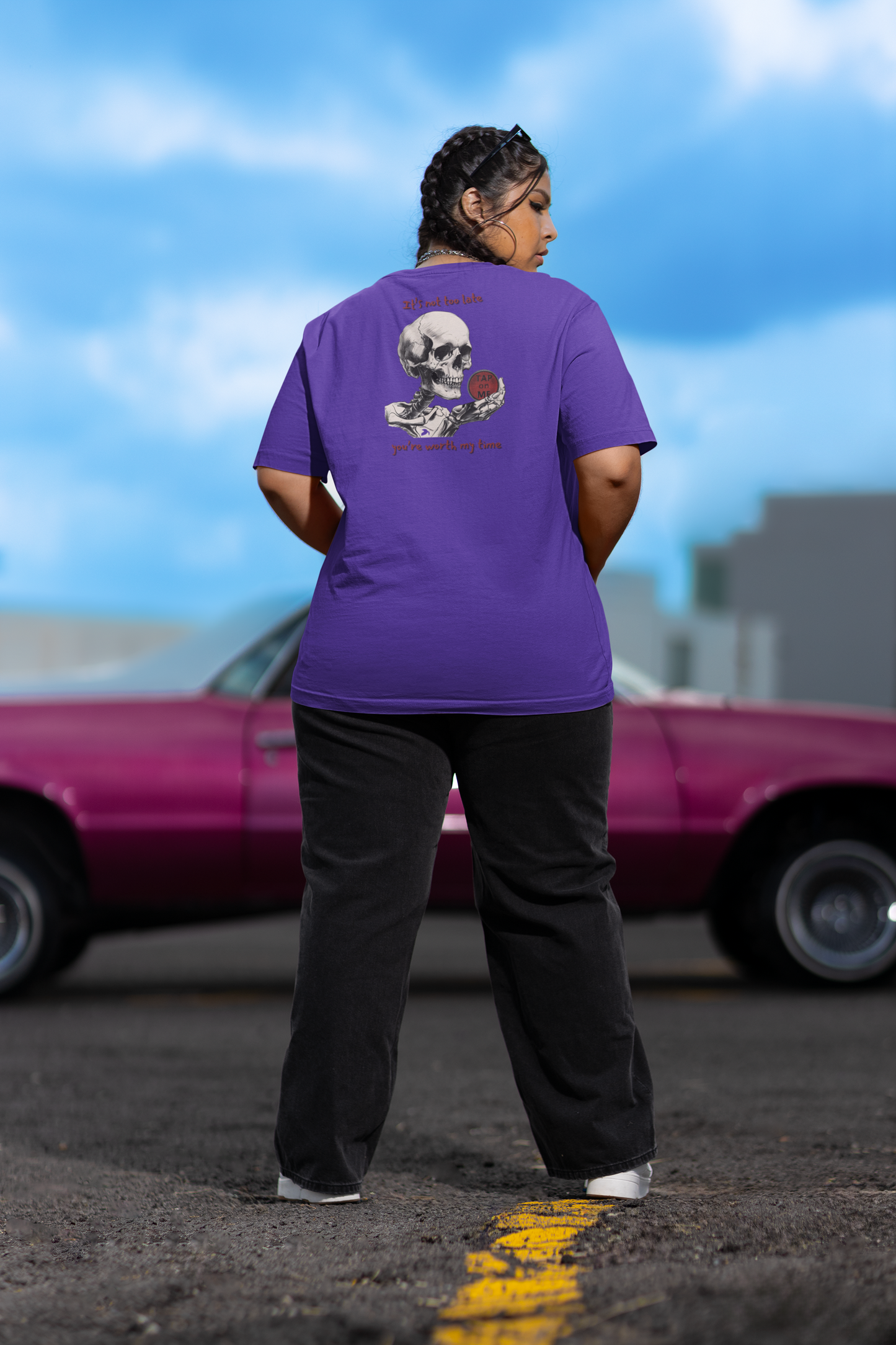 (e11439) It's not too late (skeleton) short sleeve