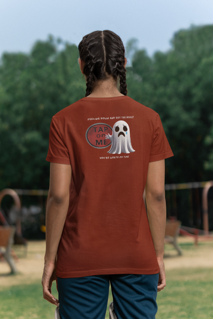 (e11628) Feeling down and got the boos? short sleeve