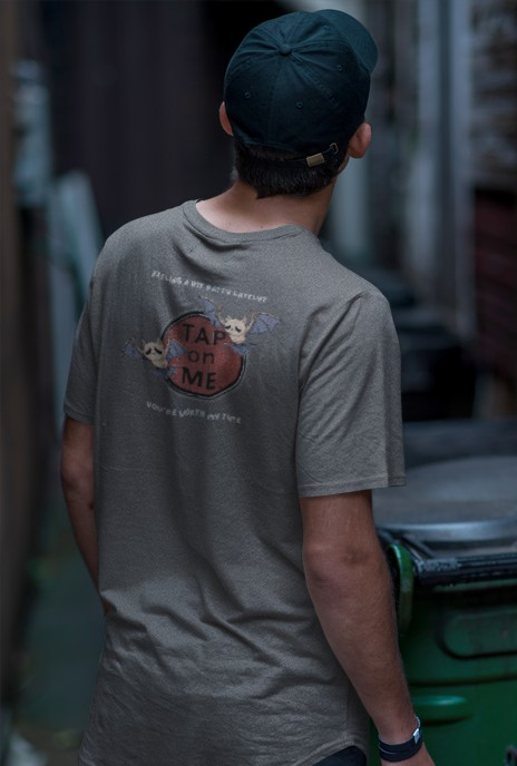 (e11630) Feeling a bit batty lately? short sleeve