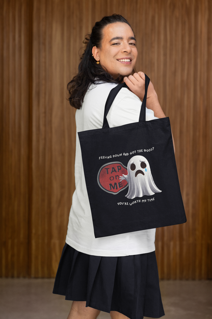 (e51628) Feeling down and got the boos? tote bag