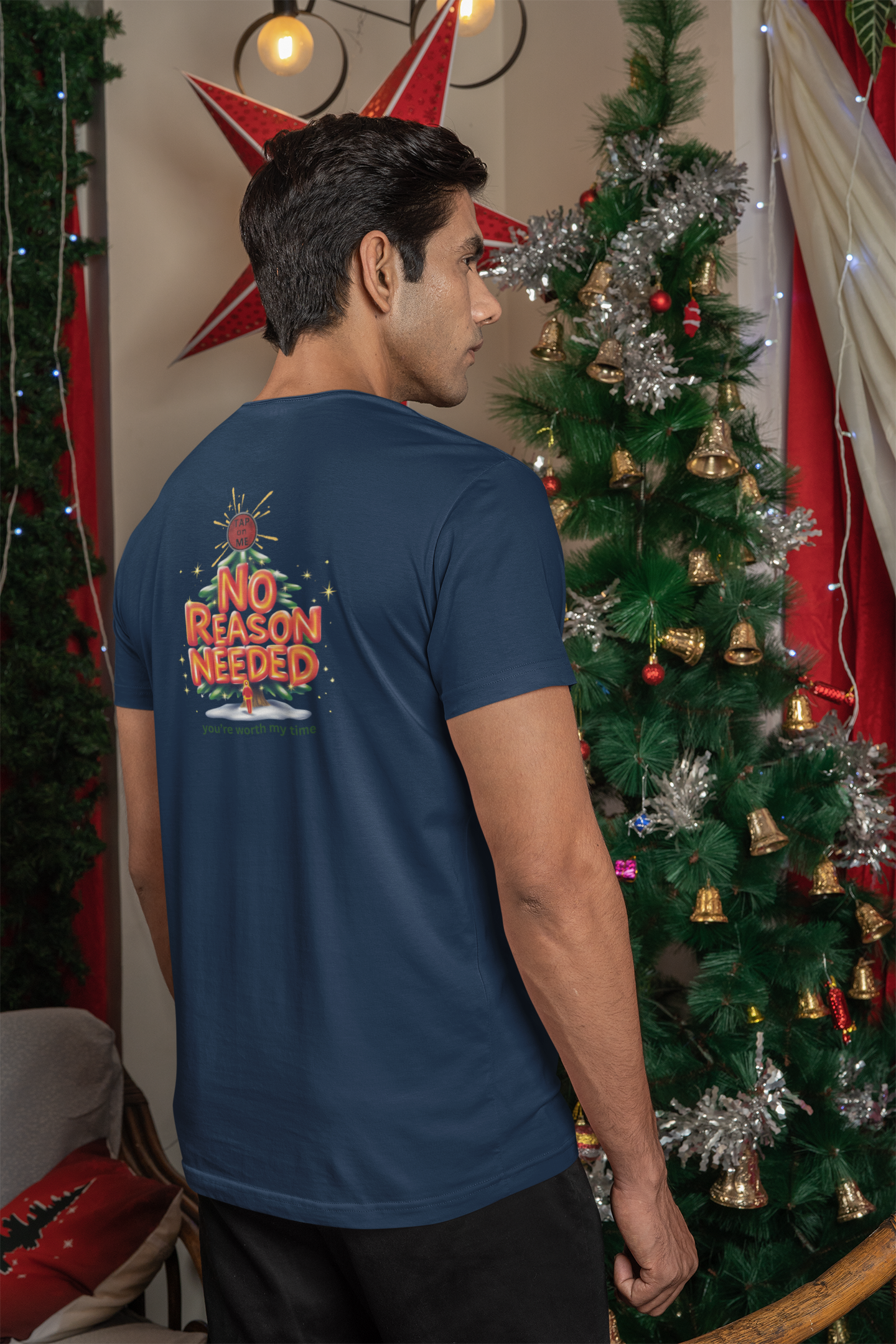 (e12561) No reason needed (Christmas tree) short sleeve