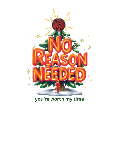 (e12561) No reason needed (Christmas tree) short sleeve