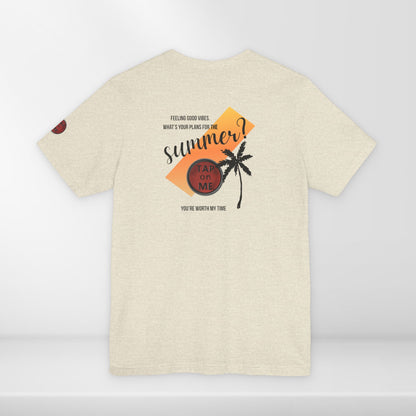 (c10515) What's your plans for the SUMMER? short sleeve
