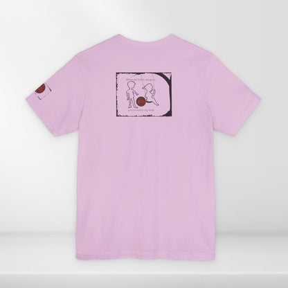 (d10623) When we listen, we grow (outline) short sleeve