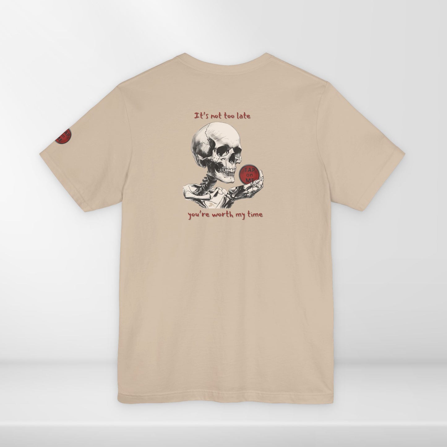 (e11439) It's not too late (skeleton) short sleeve
