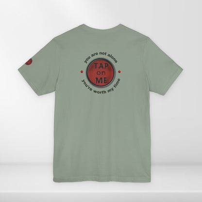 (a10202) You are not alone (shield) short sleeve