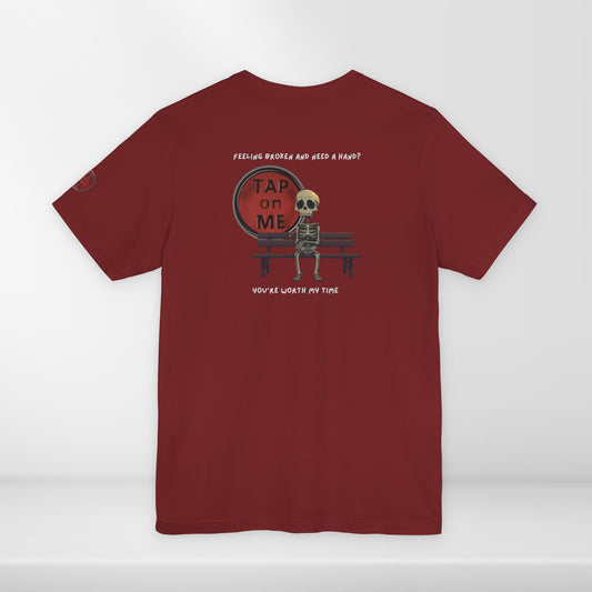 (e11629) Feeling broken and need a hand? short sleeve