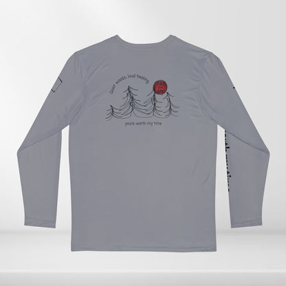 (d21056) Quiet woods, loud healing (forest) long sleeve