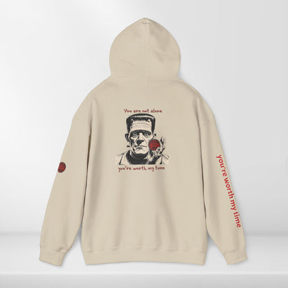 (e31438) You are not alone (frank) heavy hoodie
