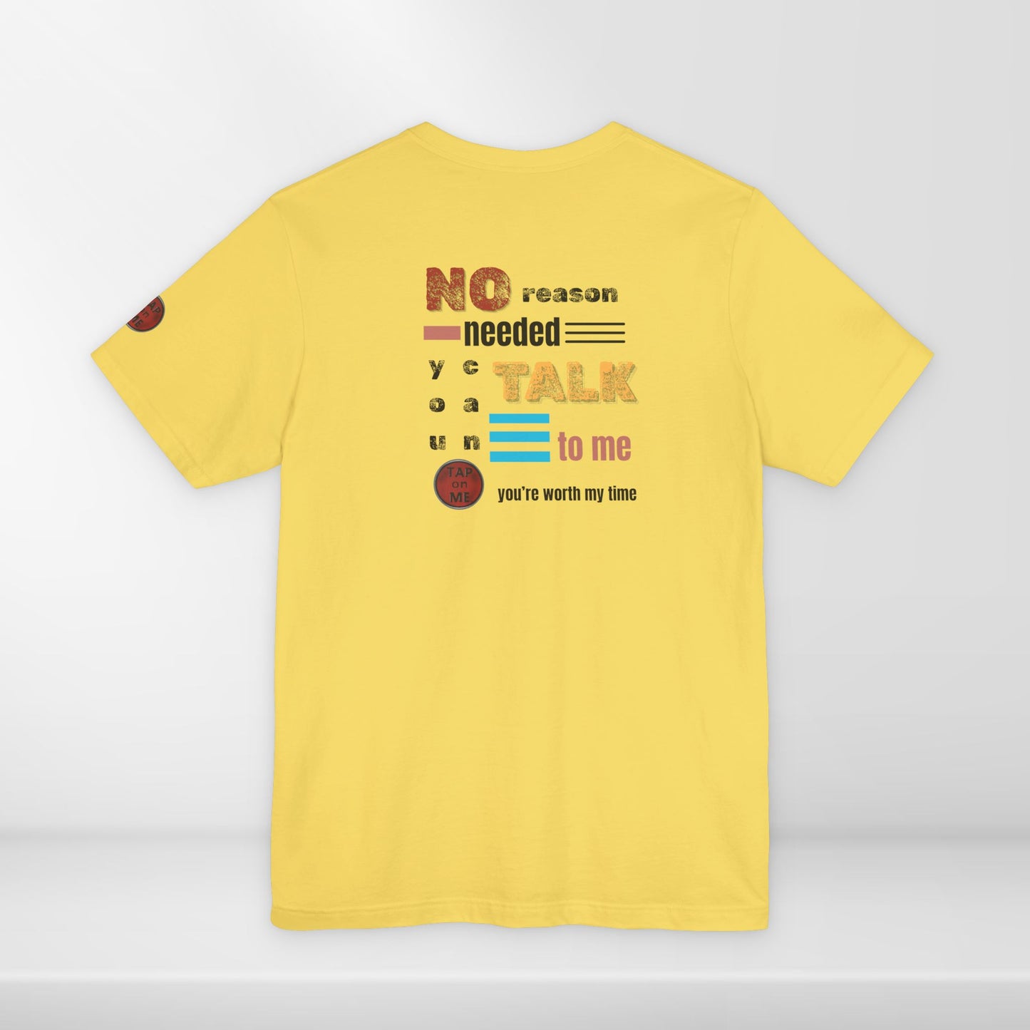 (a11749) No reason needed (stack) short sleeve