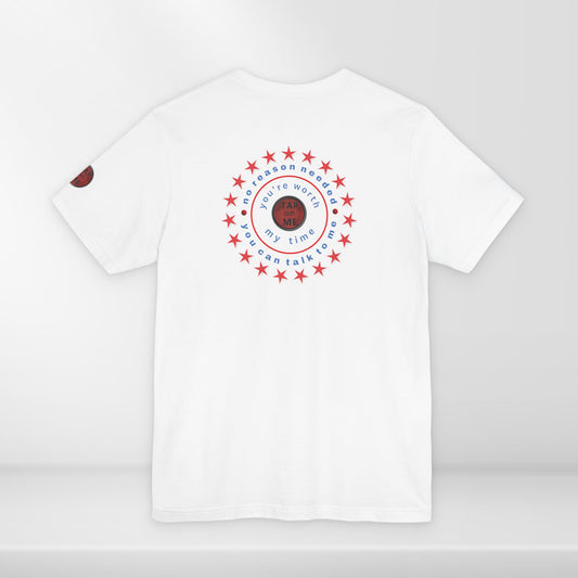 (e11234) No reason needed (patriotic wheel) short sleeve