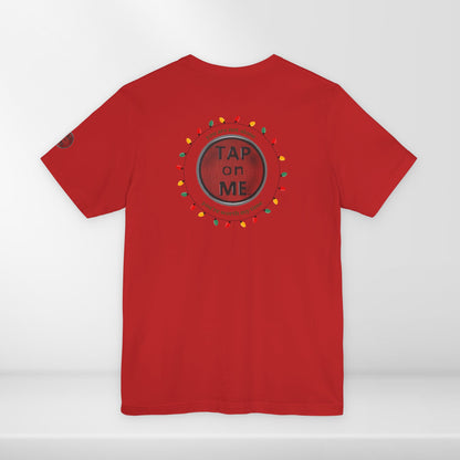(e12560) You are not alone (Christmas lights) short sleeve