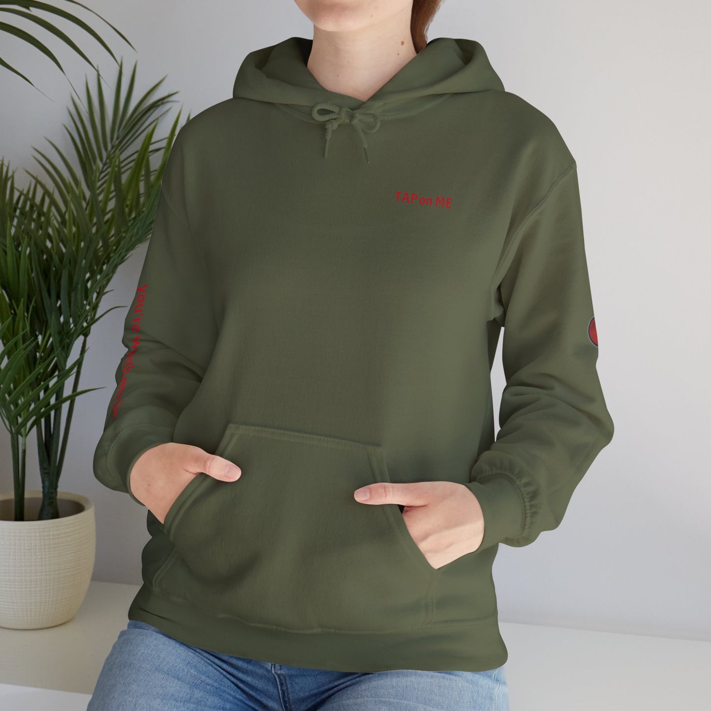 (e31436) Sit with me for a spell (witch) heavy hoodie