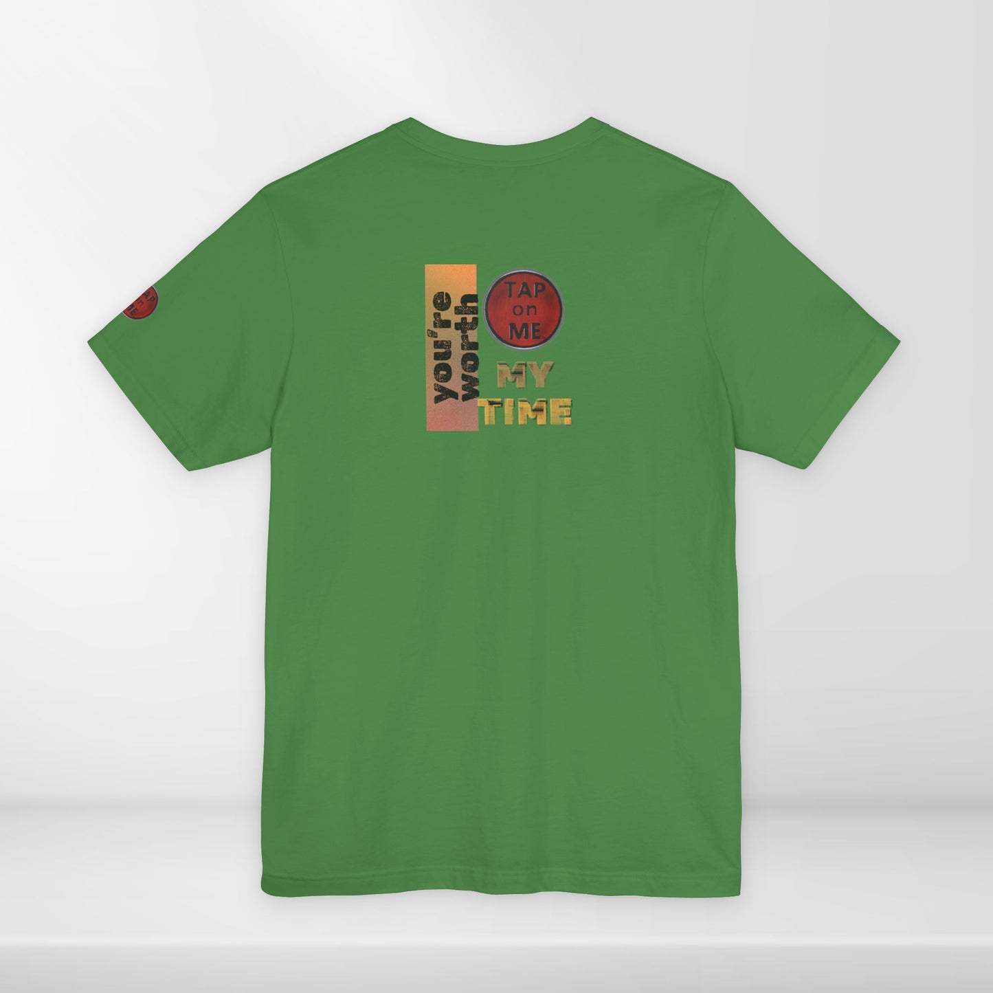 (a11746) You're worth my time (angle) short sleeve