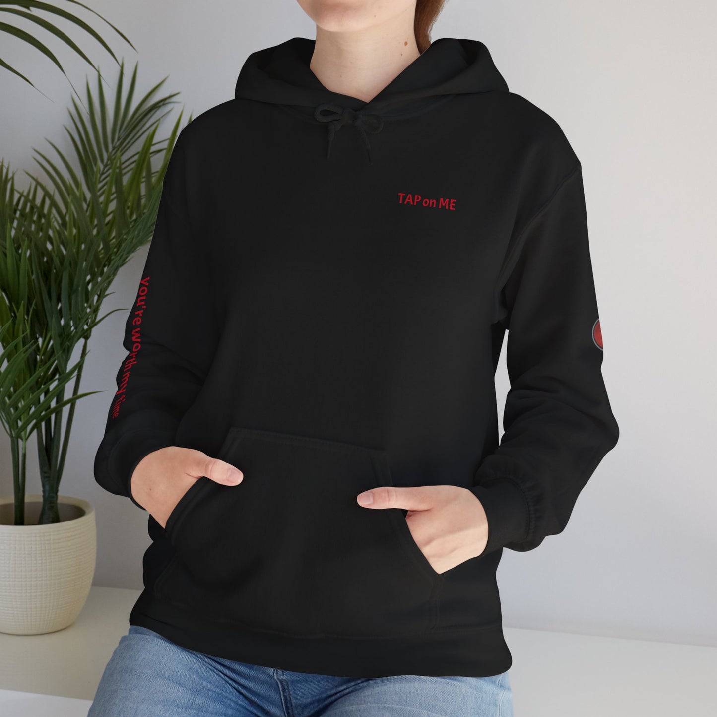 (e31438) You are not alone (frank) heavy hoodie