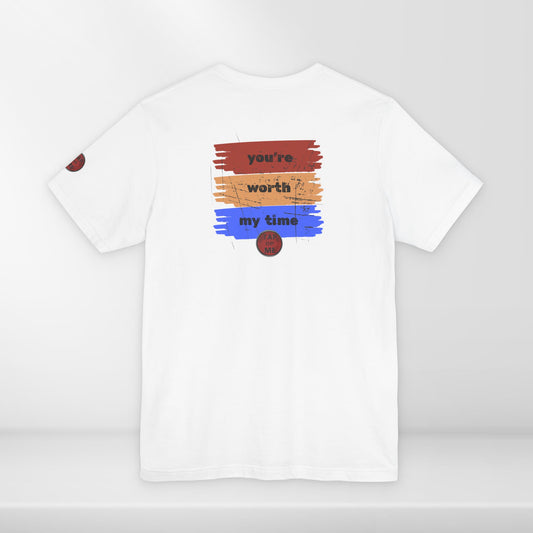 (a11748) You're worth my time (swipe) short sleeve