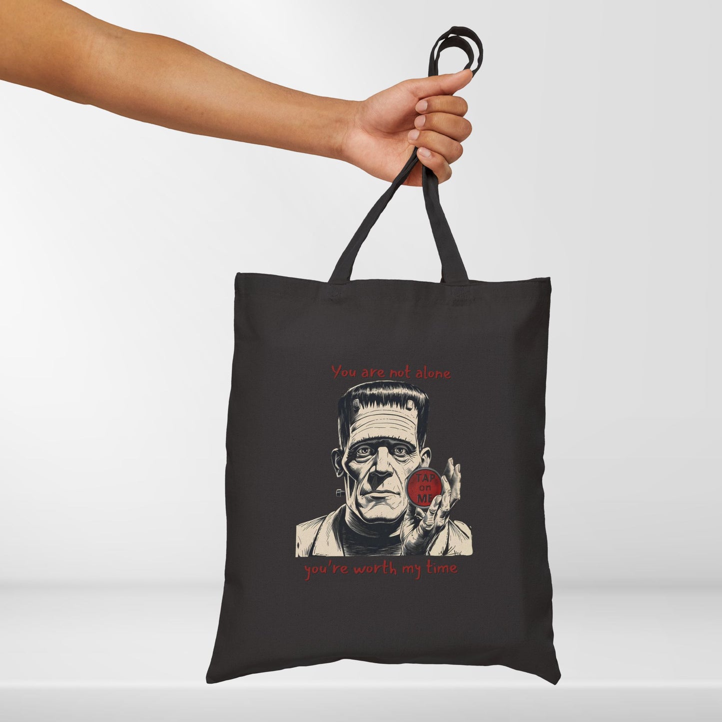 (e51438) You are not alone (frank) tote bag
