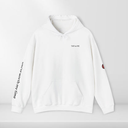 (b30406) When we listen, we grow (tree) heavy hoodie