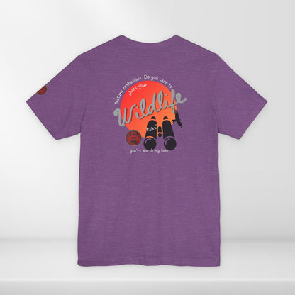 (c11853) Care to share your WILDLIFE tales? short sleeve