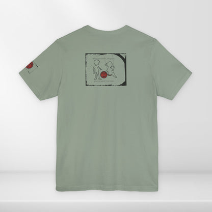 (d10623) When we listen, we grow (outline) short sleeve