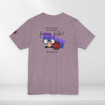 (c10517) What's your favorite FUNNY JOKE? short sleeve