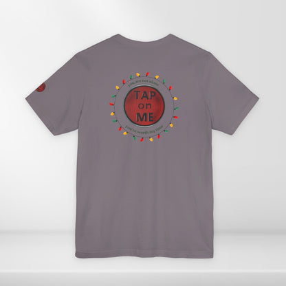(e12560) You are not alone (Christmas lights) short sleeve