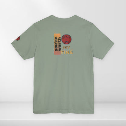 (a11746) You're worth my time (angle) short sleeve