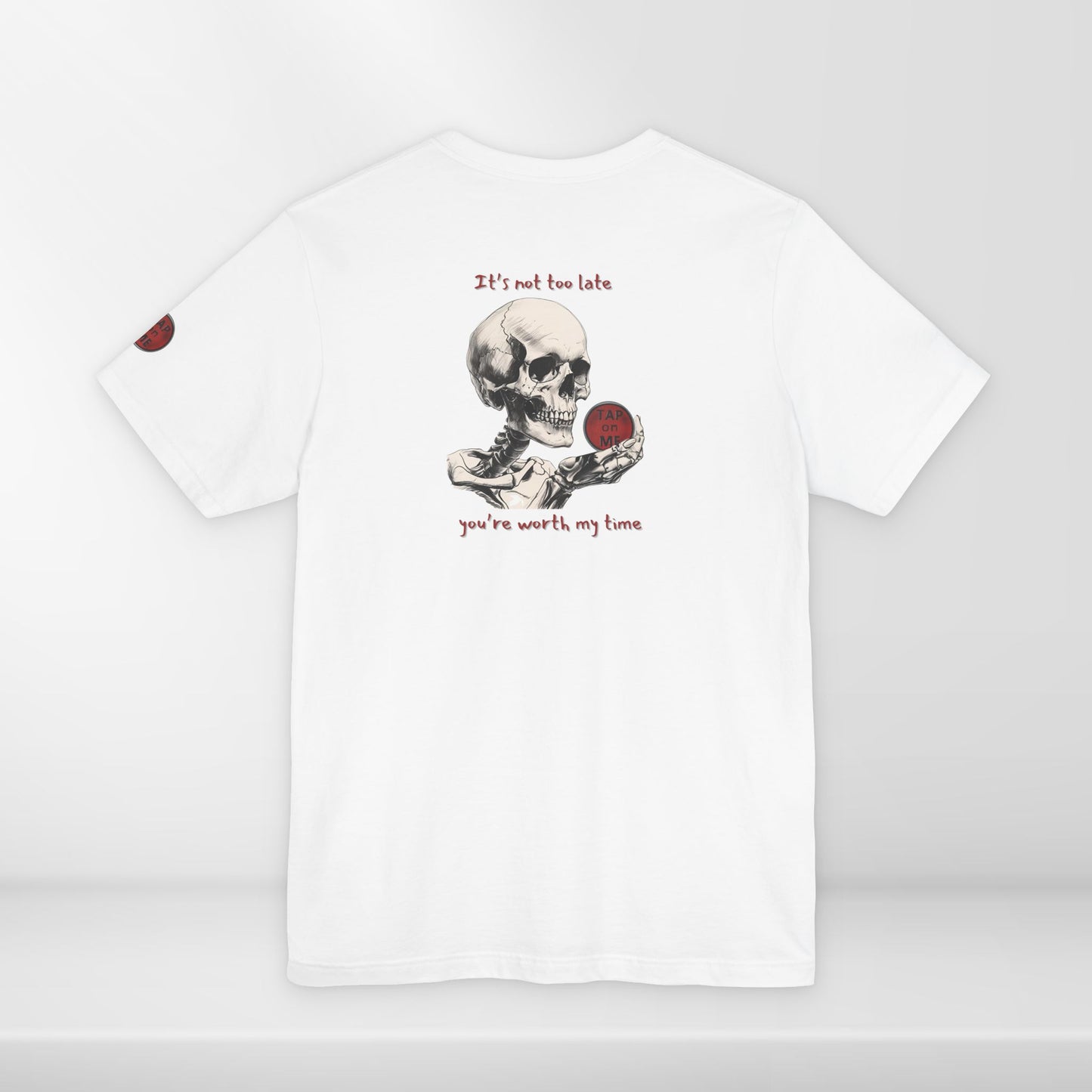 (e11439) It's not too late (skeleton) short sleeve