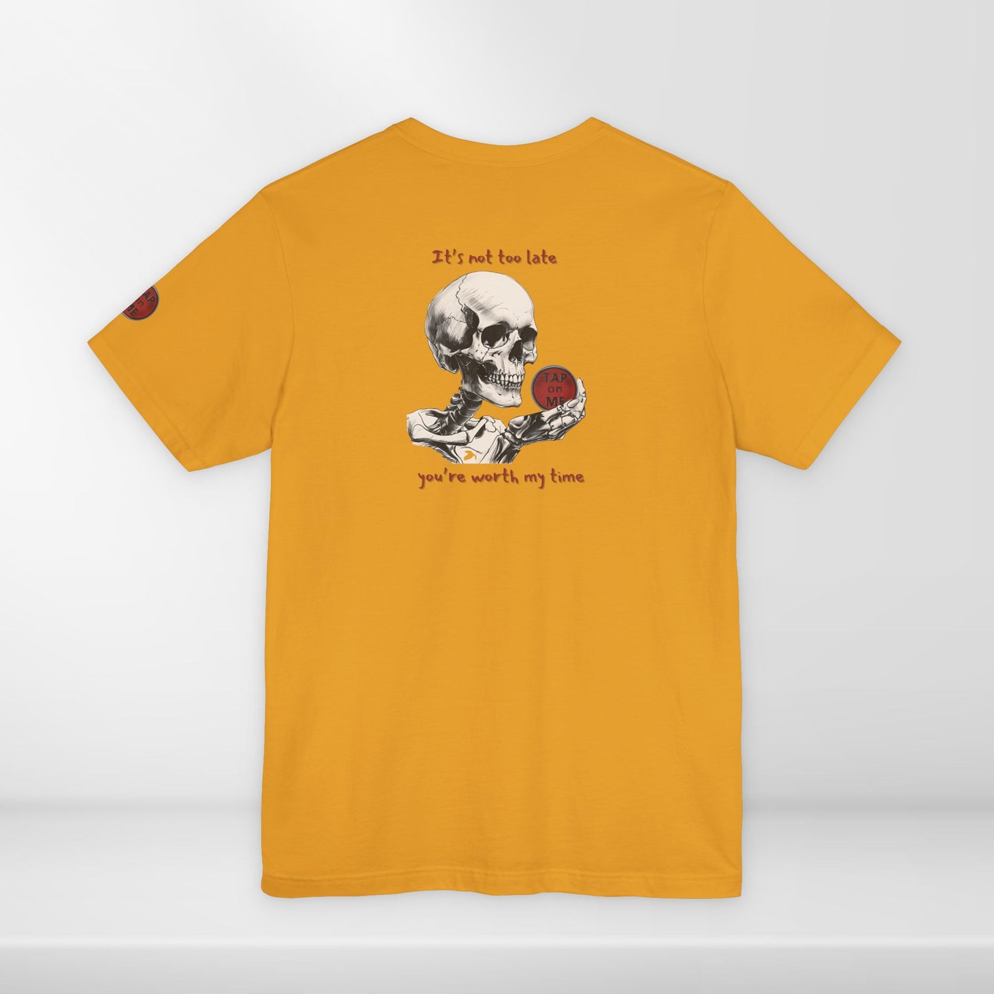 (e11439) It's not too late (skeleton) short sleeve