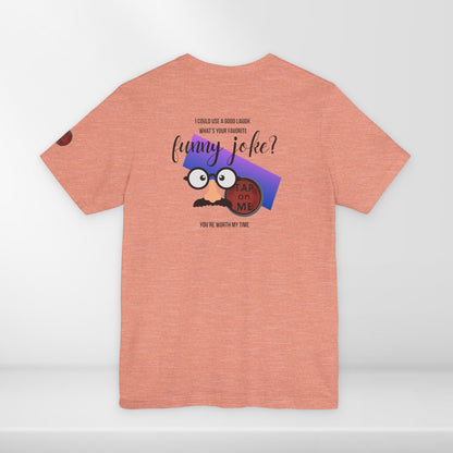 (c10517) What's your favorite FUNNY JOKE? short sleeve